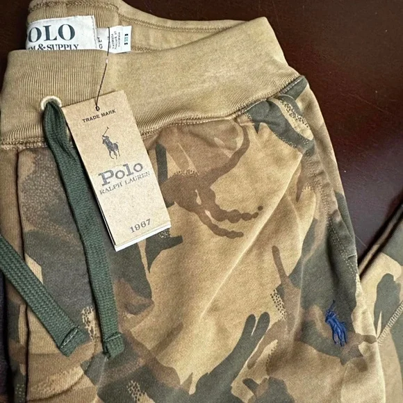 Ralph Lauren Camouflage Joggers - Picture 2 of 6